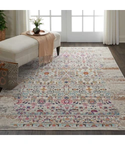 Nourison Home Vintage Kashan VKA02 Ivory 4 ft. X 6 ft. Area Rug