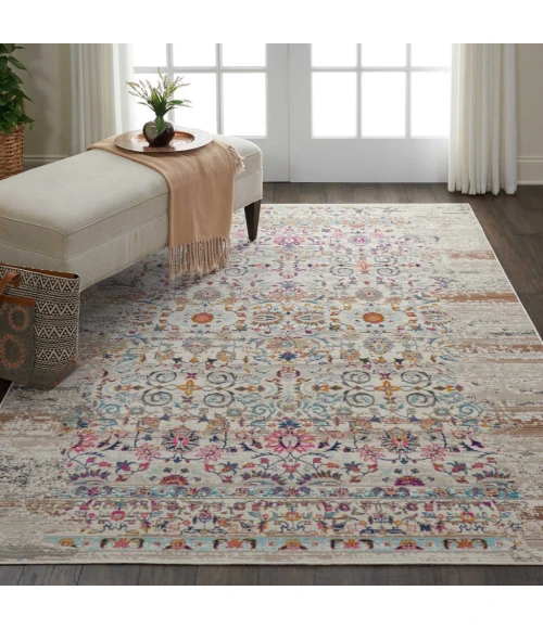 Nourison Vintage Kashan Area Rug VKA02-Ivory
