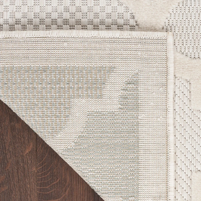 Nourison Easy Care Area Rug NES01 Ivory/White