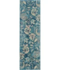 Nourison Tranquil Runner Area Rug TRA02-Turquoise
