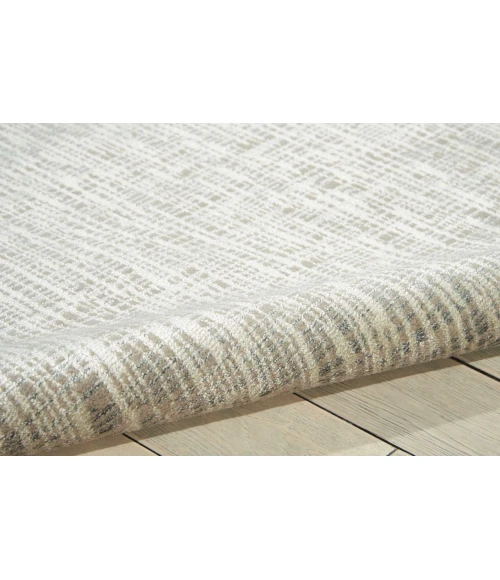 Nourison Starlight Runner Area Rug STA02-Pewter