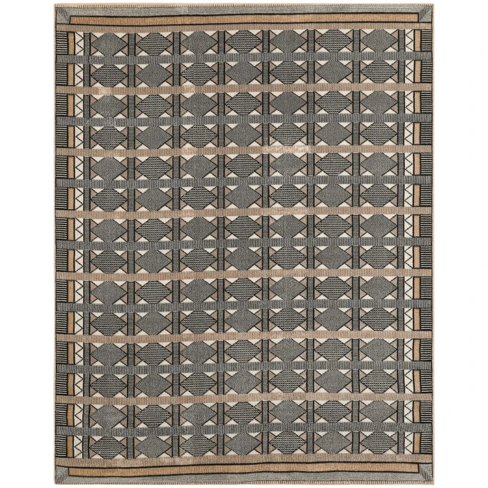 Nourison Home Nordic Ivory Multicolor NRC06 8 ft. X 10 ft. Rectangle Rug