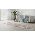 Nourison Astra Machine Washable Ivory ASW01 2 ft. 2 in. X 8 ft. Rectangle Rug
