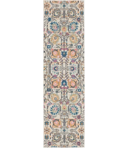 Nourison Passion Runner Area Rug PSN01-Ivory/Multi
