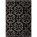 Nourison Home Tranquility Black TNQ03 3ft.9in. x 5ft.9in. Rect. Rug