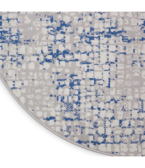 Nourison Whimsicle Area Rug WHS07-Grey Blue