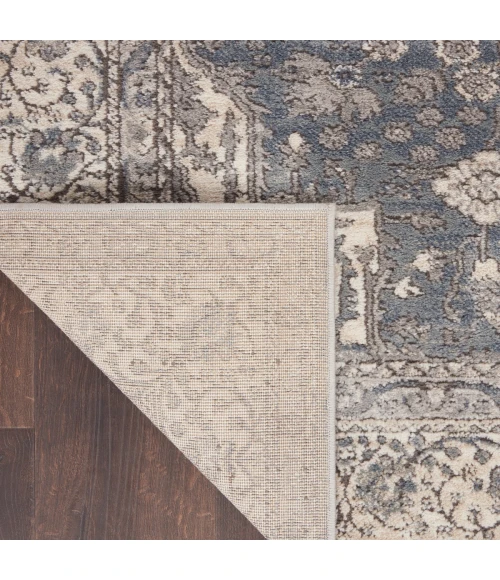 Nourison Quarry Grey Ivory QUA07 3 ft. X 5 ft. Rect. Rug