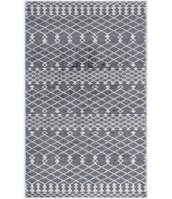 Nourison Home Astra Machine Washable ASW10 Denim 2 ft. X 6 ft. Area Rug