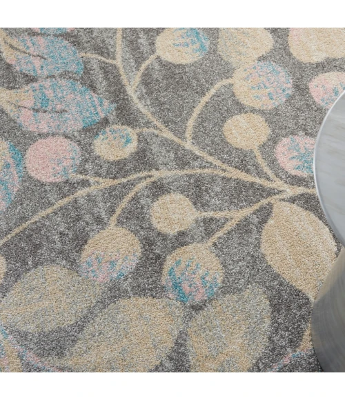 Nourison Tranquil Area Rug TRA03-Grey/Beige