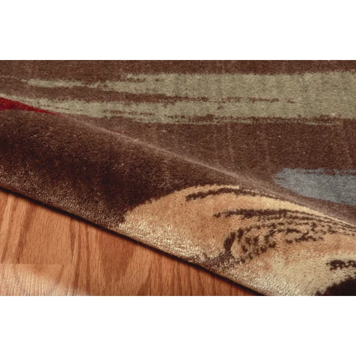 Nourison Home Expressions Blue XP10 9ft.6in. x 13ft.6in. Rect. Rug