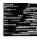 Michael Amini Ma30 Star Area Rug SMR02 Black Ivory
