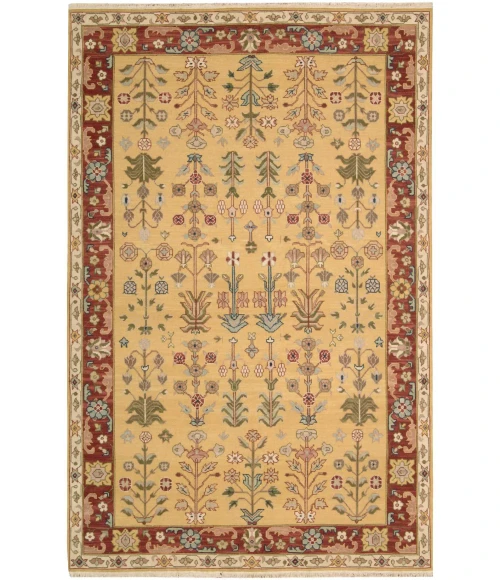 Nourison Home Nourmak Yellow SK92 5ft.10in. x 8ft.10in. Rect. Rug