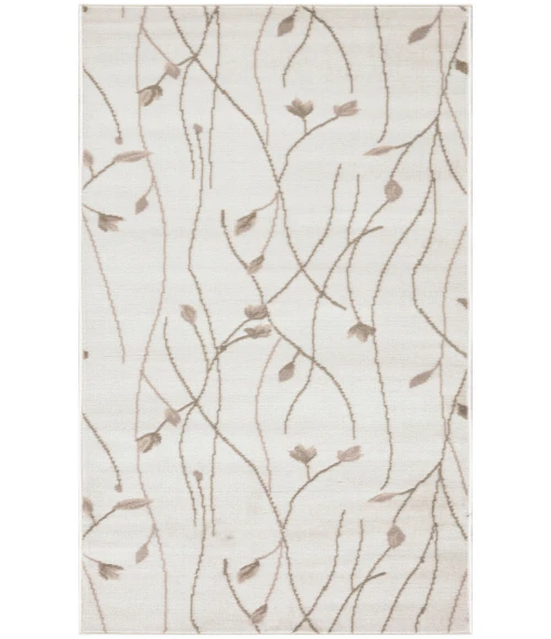Nourison Grafix Ivory Beige GRF15 2 ft. 3 in. X 7 ft. 6 in. Rectangle Rug