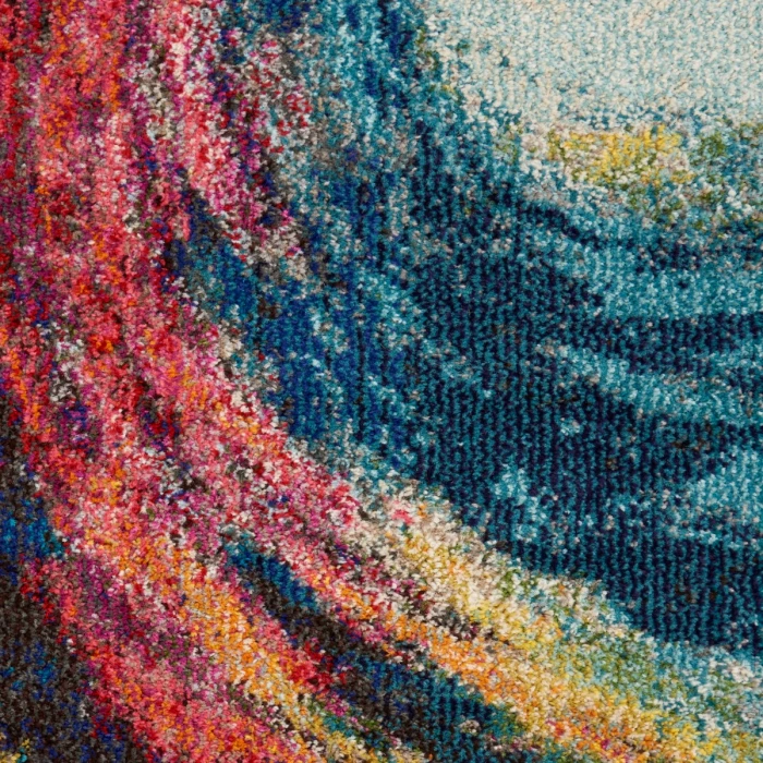 Nourison Celestial Area Rug CES07 Wave 6'7" x 9'7"