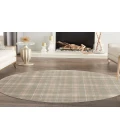Nourison Grafix Olive GRF03 8 ft. Round Rug