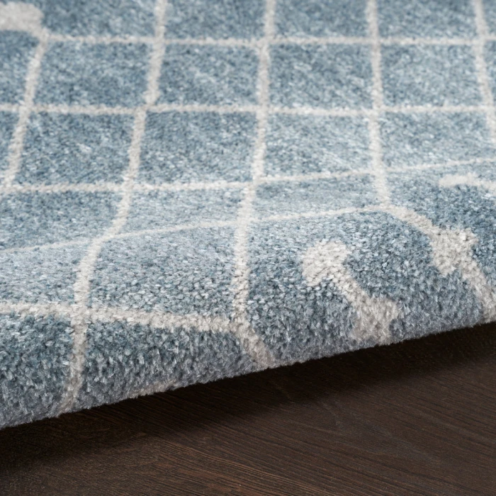 Nourison Astra Machine Washable Area Rug ASW10 Blue