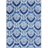 Nourison Home Whimsicle WHS01 Blue 4 ft. X 6 ft. Area Rug