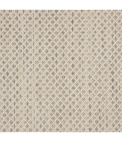 Nourison Courtyard Area Rug COU01-Ivory Silver