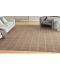 Nourison Serenity Home Mocha Ivory SRH05 7 ft. 10 in. X 9 ft. 10 in. Rectangle Rug