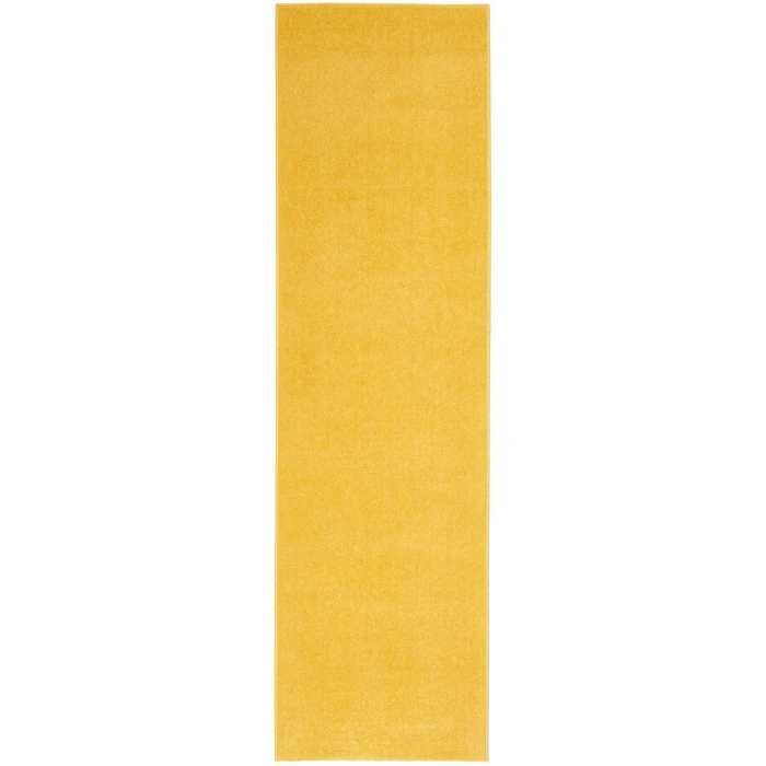 Nourison Essentials Yellow Area Rug NRE01-Yellow