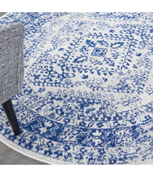 Nourison Whimsicle Area Rug WHS15-Ivory Navy