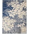Nourison Tranquil Area Rug TRA08-Beige/Navy