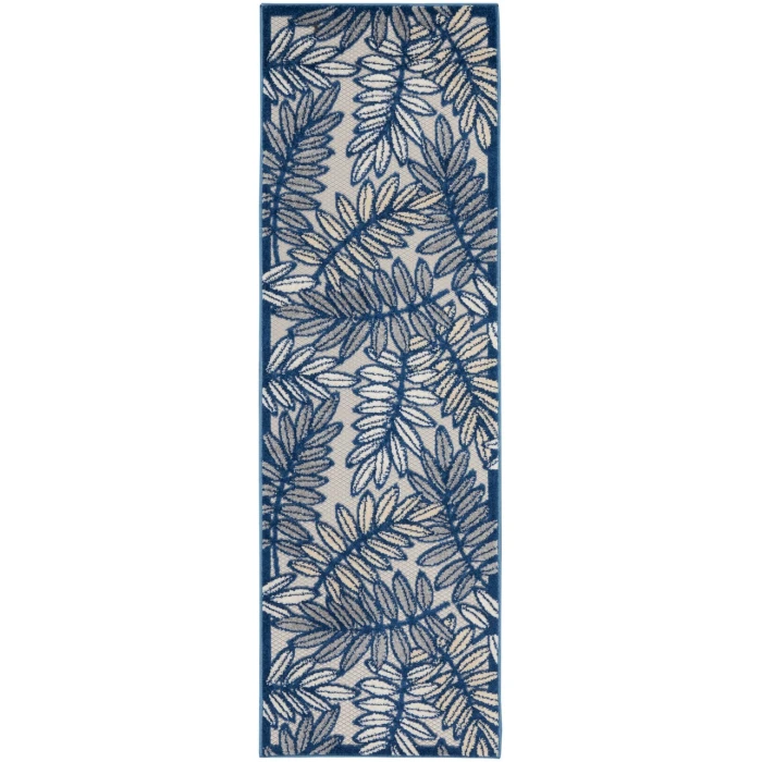 Nourison Aloha Area Rug ALH18-Ivory/Navy