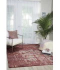 Nourison Home Silk Shadows Red SHA10 8ft.6in. x 11ft.6in. Rect. Rug