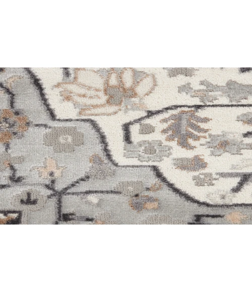 Nourison Elation Ivory Grey ETN09 2 ft. X 6 ft. Rectangle Rug