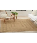 Nourison Natural Seagrass Natural NSG01 5 ft. X 7 ft. Rectangle Rug