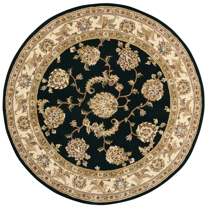 Nourison 2000 Round Area Rug 2022-Black