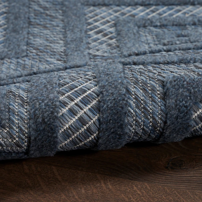 Nourison Versatile Area Rug NRV01 Navy Blue