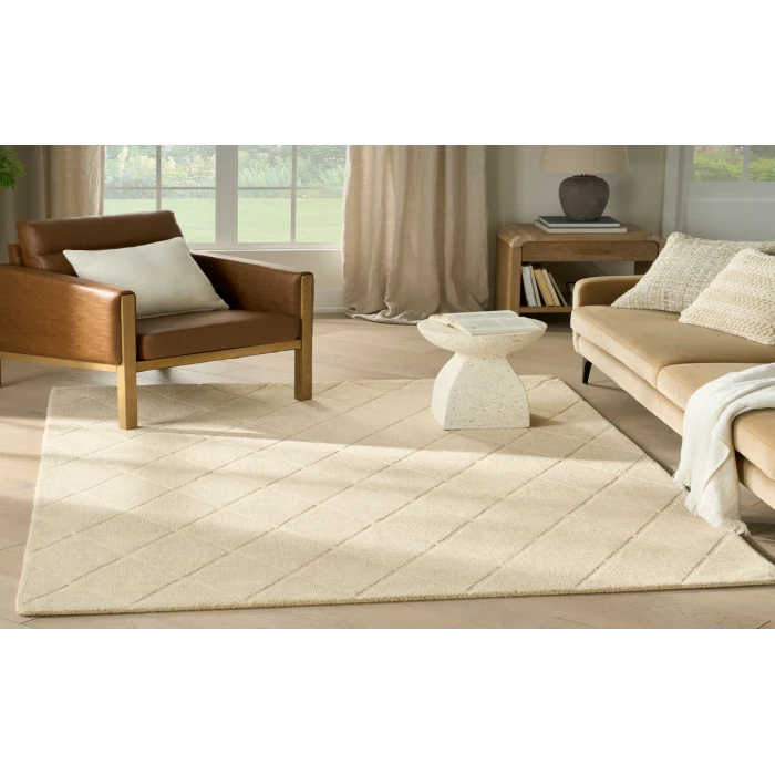 Nourison Wool Haven Ivory WOH01 3 ft. 9 in. X 5 ft. 9 in. Rectangle Rug