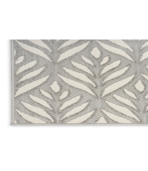Nourison Aloha Grey ALH35 2 ft. 8 in. X 4 ft. Rectangle Rug