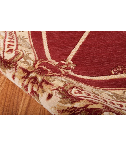 Nourison Home Ashton House Red AS03 2ft. x 2ft.9in. Rect. Rug