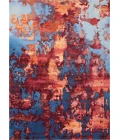 Nourison Prismatic Area Rug PRS13 Blue/Flame 8'6" x 11'6"
