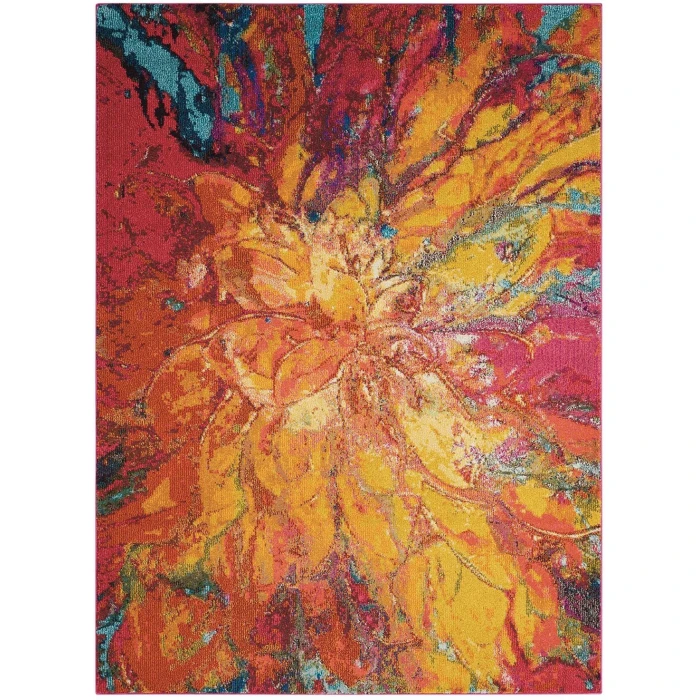 Nourison Celestial Cayenne CES03 3ft. 11in. x 5ft. 11in. Rect. Rug