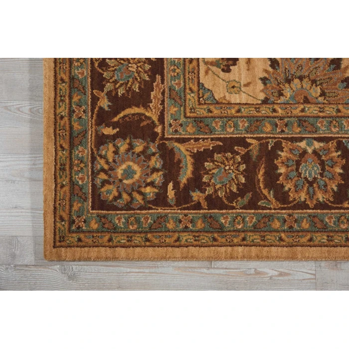 Nourison Living Treasures Round Area Rug LI05-Beige