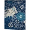 Nourison Home Passion PSN17 Navy Ivory 5 ft. 3 in. X 7 ft. 3 in. Area Rug