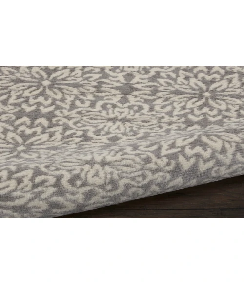 Nourison Jubilant Ivory Grey JUB06 2 ft. X 6 ft. Rectangle Rug