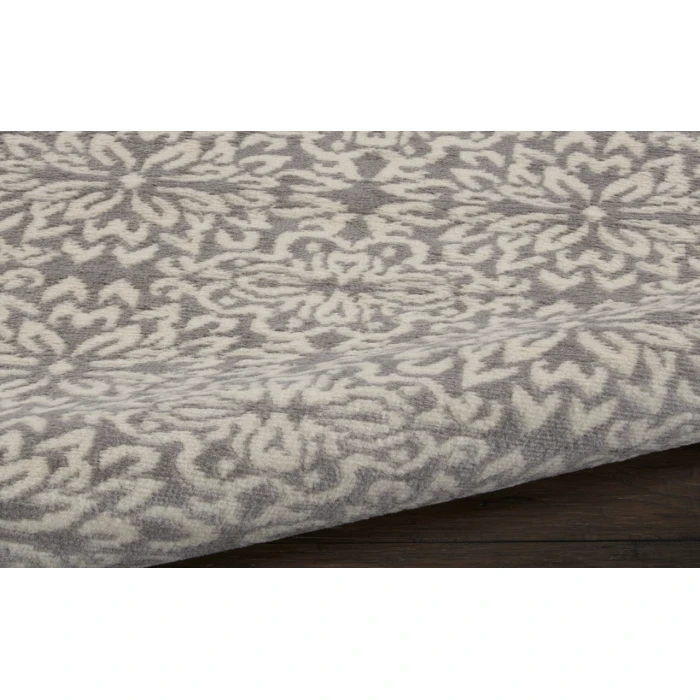 Nourison Jubilant Ivory Grey JUB06 2 ft. X 6 ft. Rectangle Rug