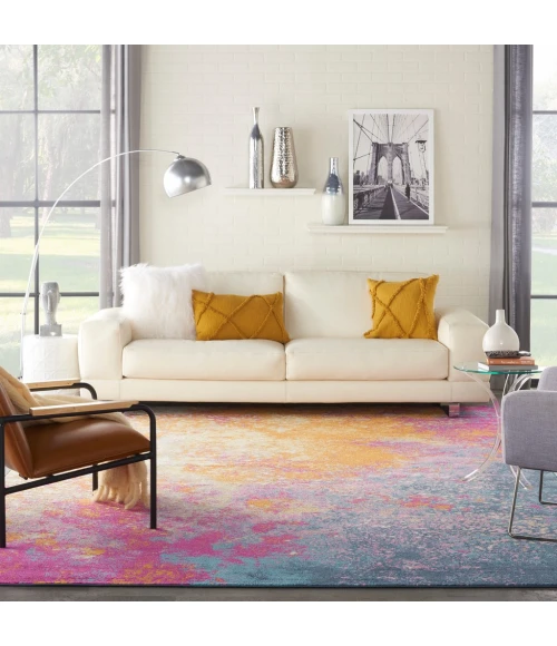 Nourison Passion Runner Area Rug PSN10-Sunburst