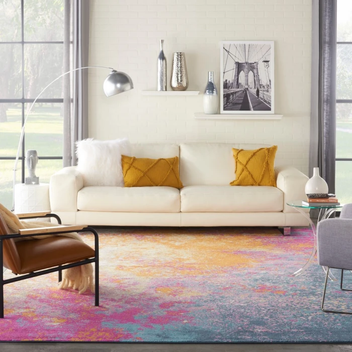 Nourison Passion Runner Area Rug PSN10-Sunburst