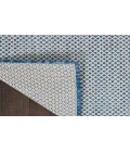 Nourison Courtyard Ivory Blue COU01 2 ft. 2 in. X 8 ft. Rectangle Rug