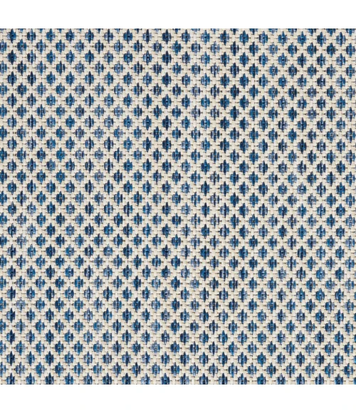 Nourison Courtyard Area Rug COU01-Ivory Blue