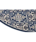 Nourison Aloha Blue ALH34 7’10” Round Rug