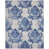 Nourison Home Whimsicle WHS11 Ivory Navy 7 ft. X 10 ft. Area Rug