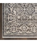 Nourison Shadows Charcoal Ivory SHW04 6 ft. X 9 ft. Rect. Rug