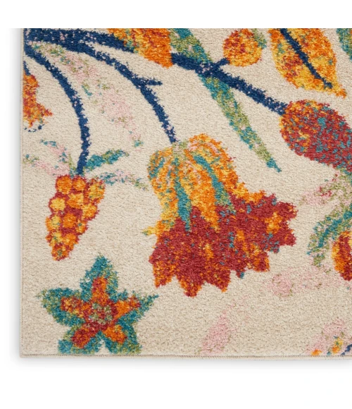 Nourison Allur Area Rug ALR09-Ivory Multicolor