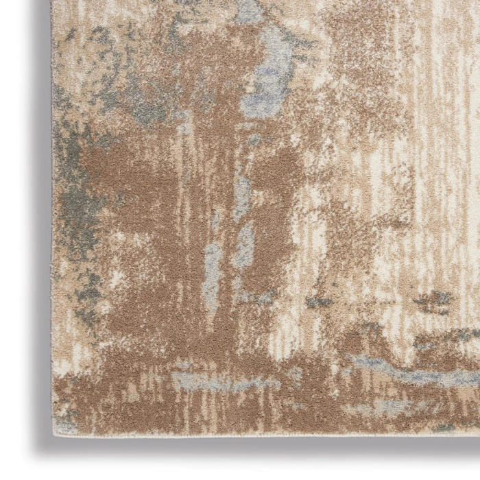 kathy ireland Home Moroccan Celebration Area Rug KI386-Grey/Beige